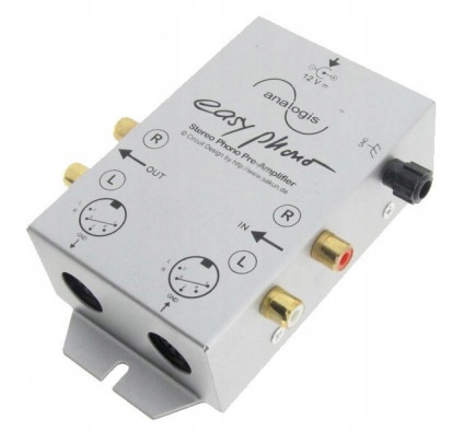 PRZEDWZMACNIACZ GRAMOFONOWY ANALOGIS EASY PHONO MM Marka Analogis