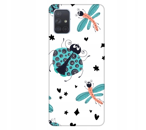 

Etui wzory do Samsung Galaxy A71 Owady wazki zuki