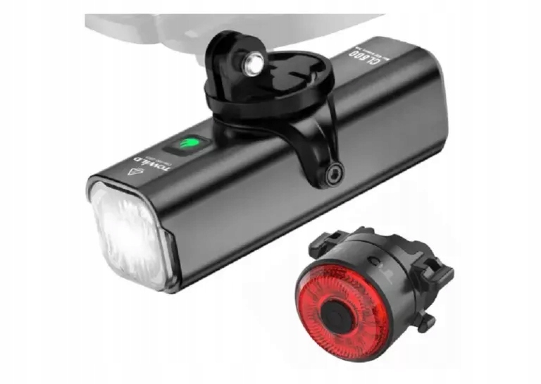 Zestaw Lampek Rowerowych Towild CL600 TL03