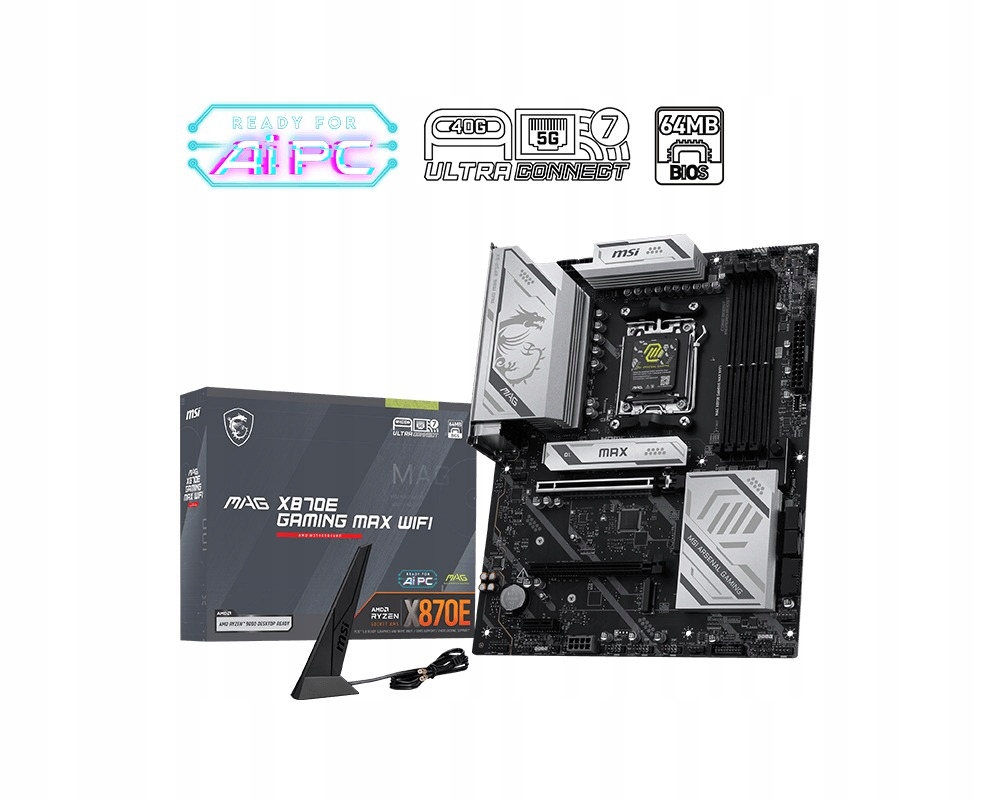 Msi Mag X870E Gaming Max WIFI/AM5/ATX