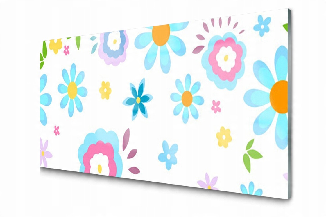 

Panel szklany dekor Kwiaty Roślina 120x60 + Klej