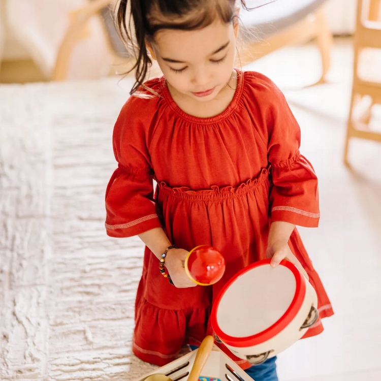 Instrumenty Muzyczne Rozwijają Słuch Poczucie Rytmu 10488 Melissa and Doug Wiek dziecka 3 lata +