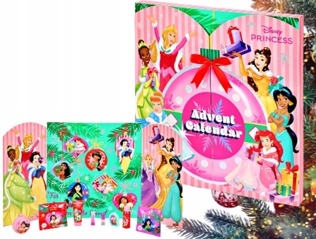Kalendarz Adwentowy Disney Princess Dla Małej Księżniczki 24 niespodzianki!