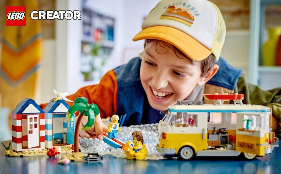 LEGO CREATOR 31138 Kamper na plaży Wiek dziecka 5 lat +