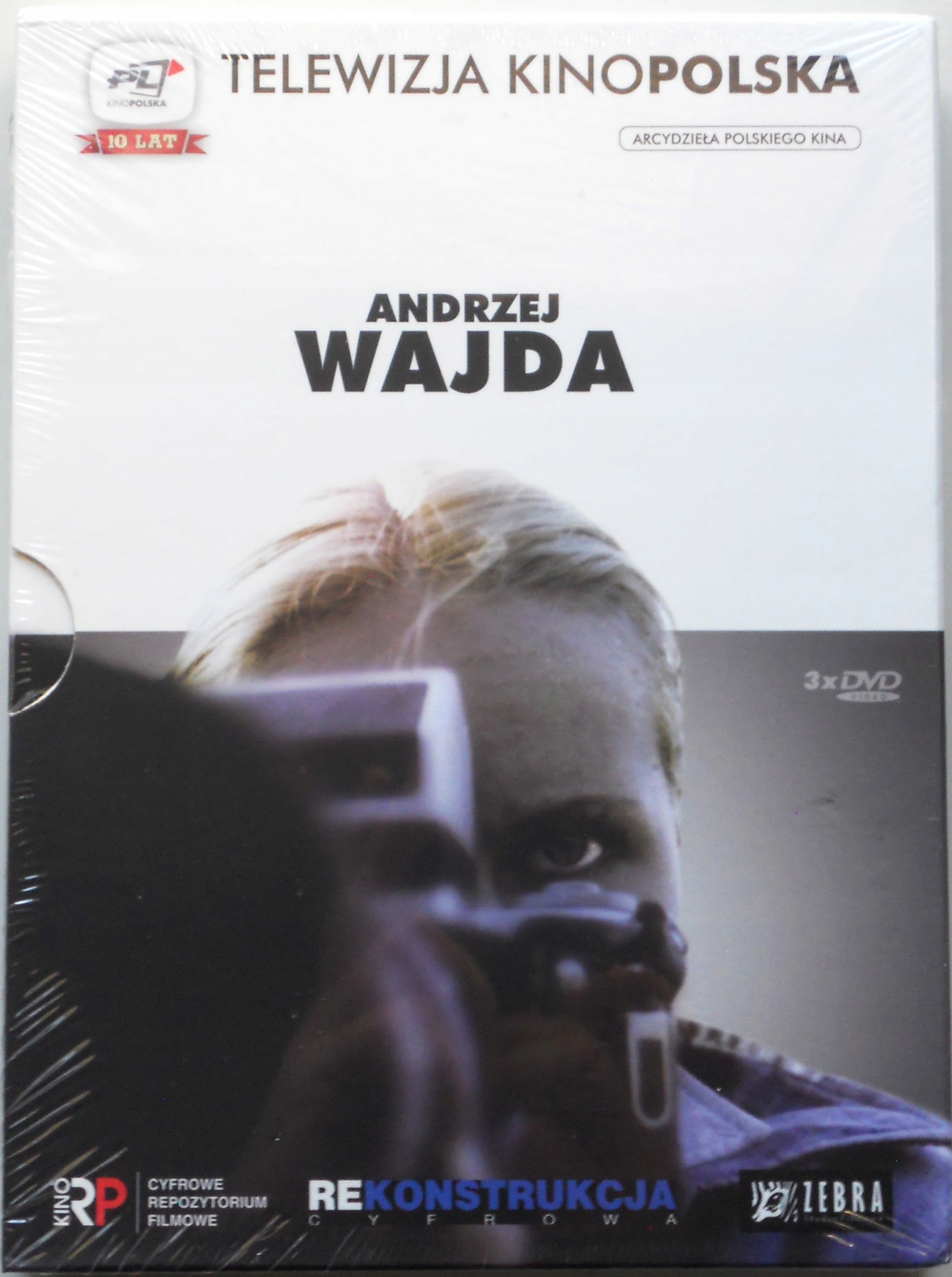Andrzej Wajda Arcydzieła Polskiego Kina Komplet 3 x DVD Folia