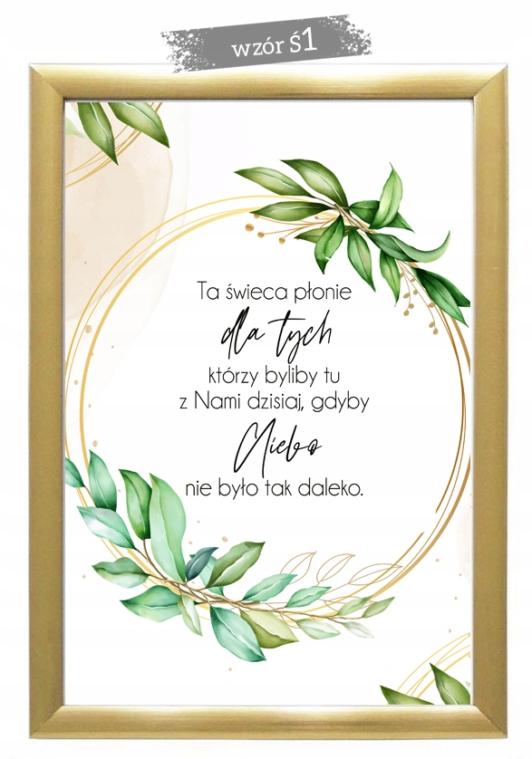 INSTRUKCJA INSTAX ŚLUB WESELE - ZŁOTA RAMKA - Marka inny