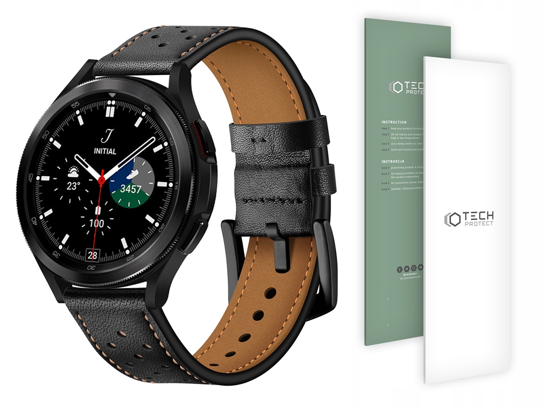 

Skórzany Pasek Skóra Do Garmin Venu / 2 Plus / Sq