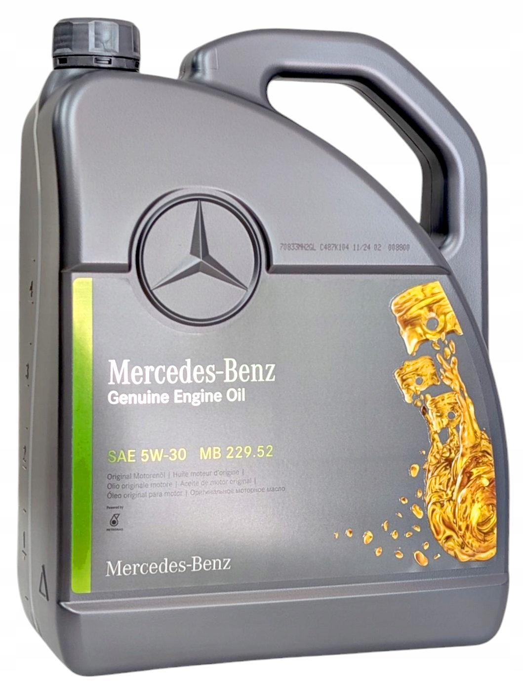 Originálny Olej Mercedes 5V30 229.52 5L