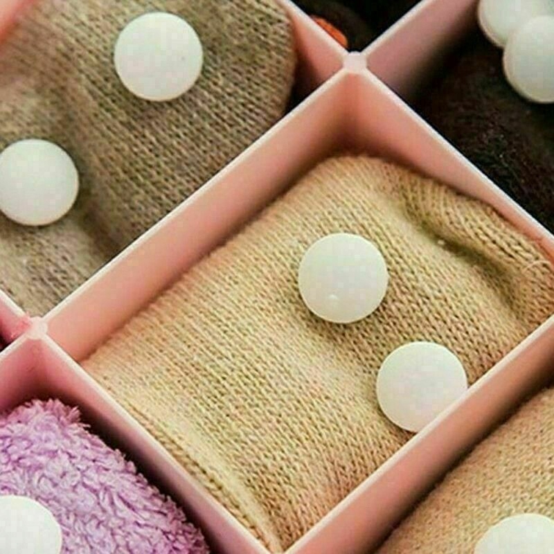 NAFTALIN MOLE KUGLICE KUNA ODBIJAČ MOLES SMRDI 200PCS Dužina oka 1 m