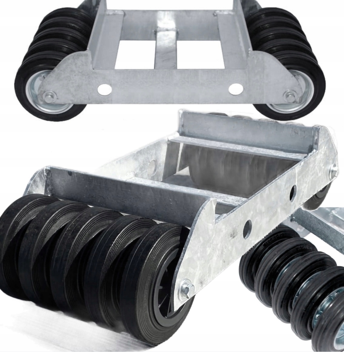 Prepravný Vozík Servisná Rolka Pod Prahom Odtrhnuté Koleso 1200 kg