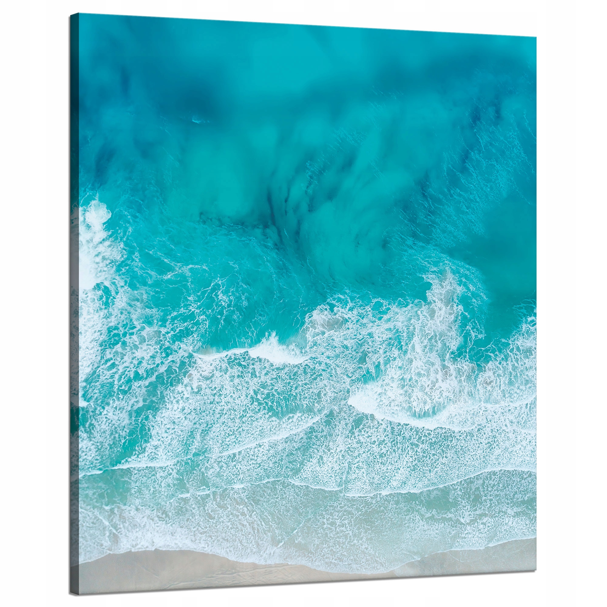 Obraz na plátně Bláznivá voda Voda Vlny 80x100 cm Ideální jako dárek