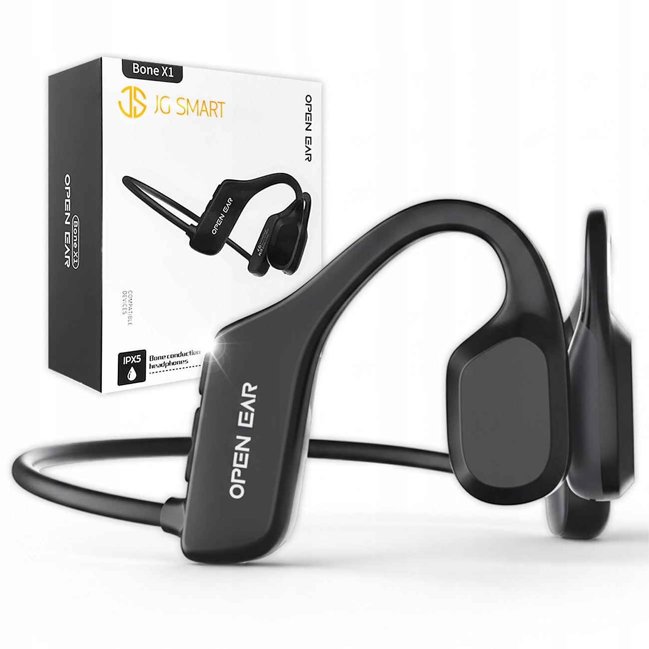 Bezdrátová Sluchátka Kostní Vedení Sportovní Herní Sluchátka X1