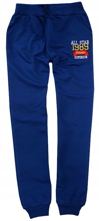 SPODNIE DRESOWE CHŁOPIĘCE 1989 SPORTOWE 152 J54P