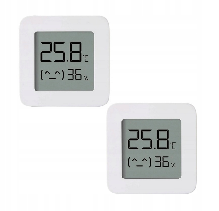 Sada 2 ks Senzor Teplomer Xiaomi Mi Temperature & Humidity Monitor 2