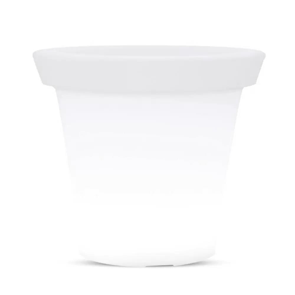 V-tac Led zahradní svítidlo s nádobou 36 cm, nabíjení ovladač VT-7808 Rgbw 54lm