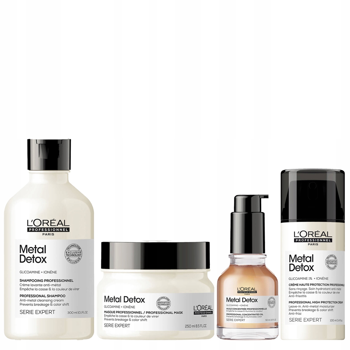 Loreal Metal Detox ochranný set na vlasy po barvení