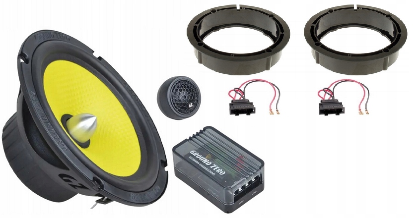 Reproduktory 165 mm Vw Golf 4 5 6 Passat B5 B6 Polo 4 5 Ground Zero Gztc 165.2X