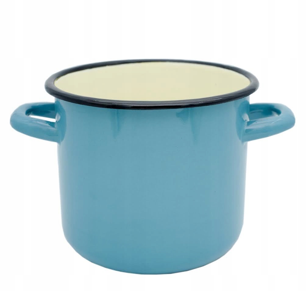 

Garnek Emaliowany Wysoki Turkusowy 20 CM 2-20TU