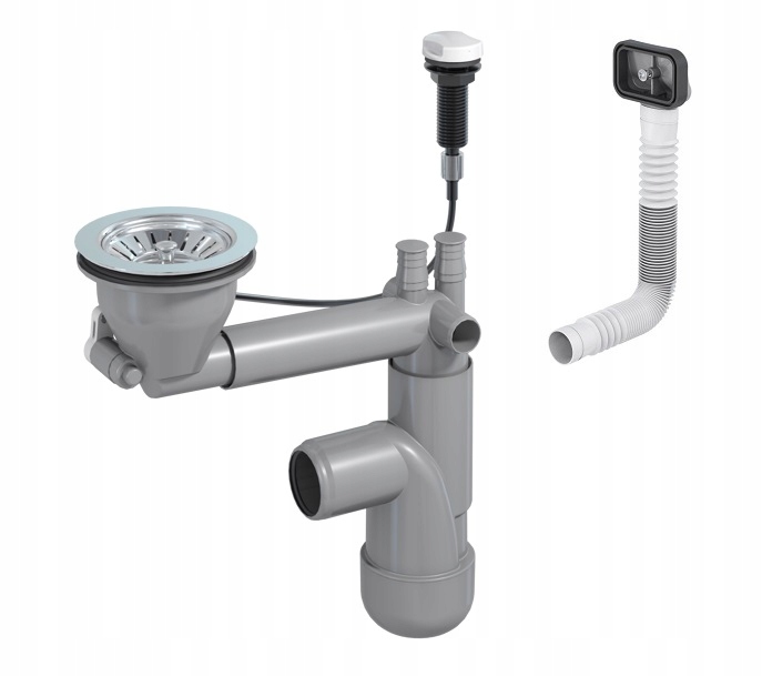 

Syfon Zlewozmywakowy Prevex automat 90 mm