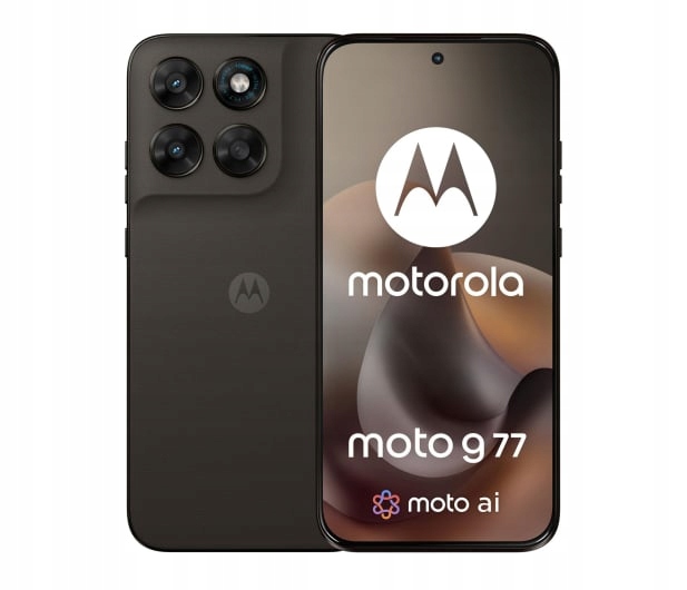 Smartfon Motorola moto g77 5G 12/256GB Black Olive 120Hz