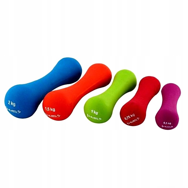 HANTLA NEOPREN 2KG FITNES SIŁOWNIA REHABILITACJA Marka HMS