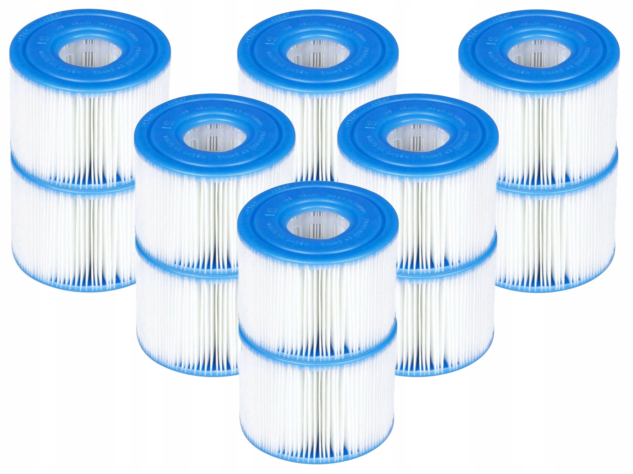 12x Filtr Do Pompy Spa Jacuzzi Intex Wkład Typ S1