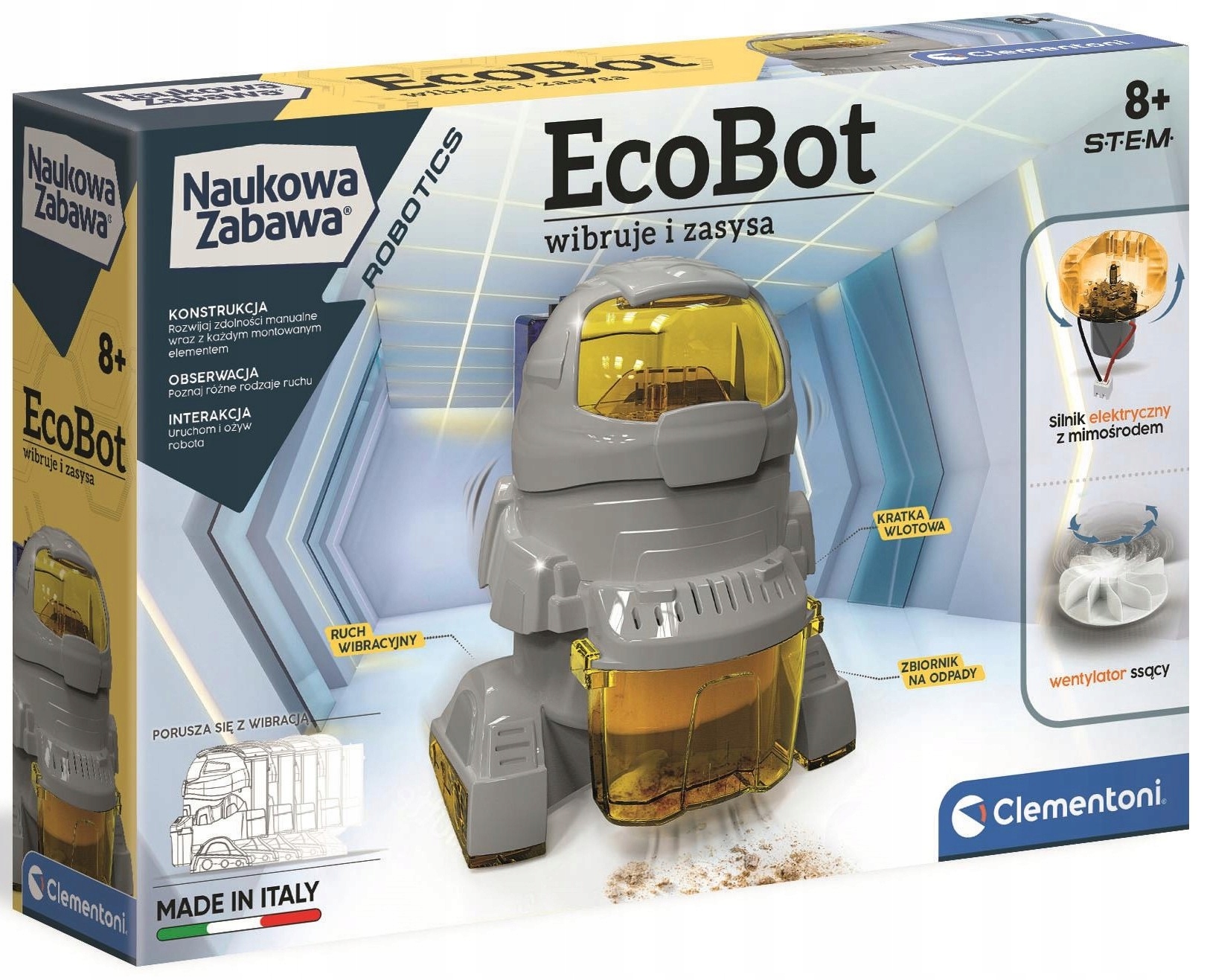 

Naukowa Zabawa Clementoni Robot Ecobot