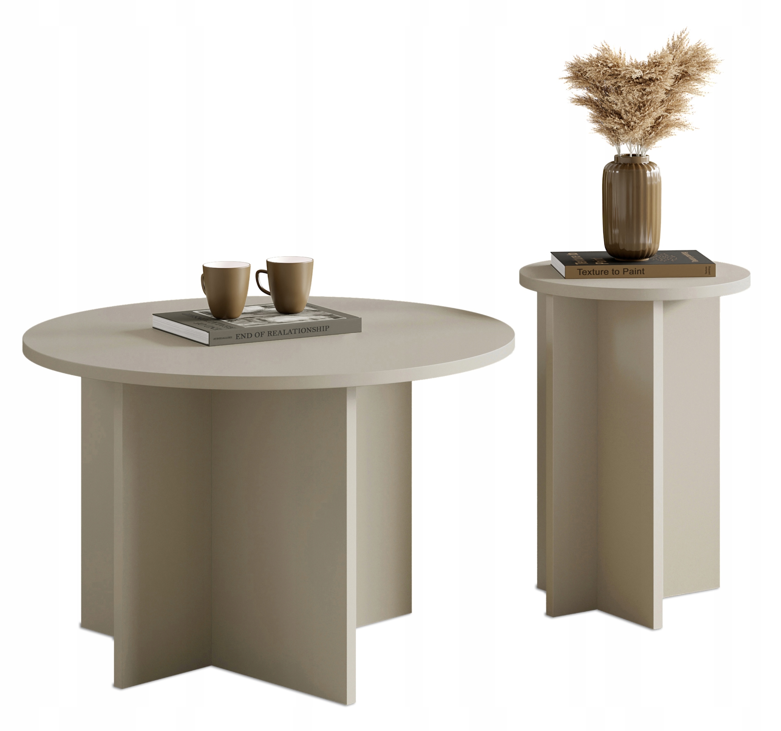 Sada dvou stolků do obývacího pokoje Kašmír Tavo 70/35CM