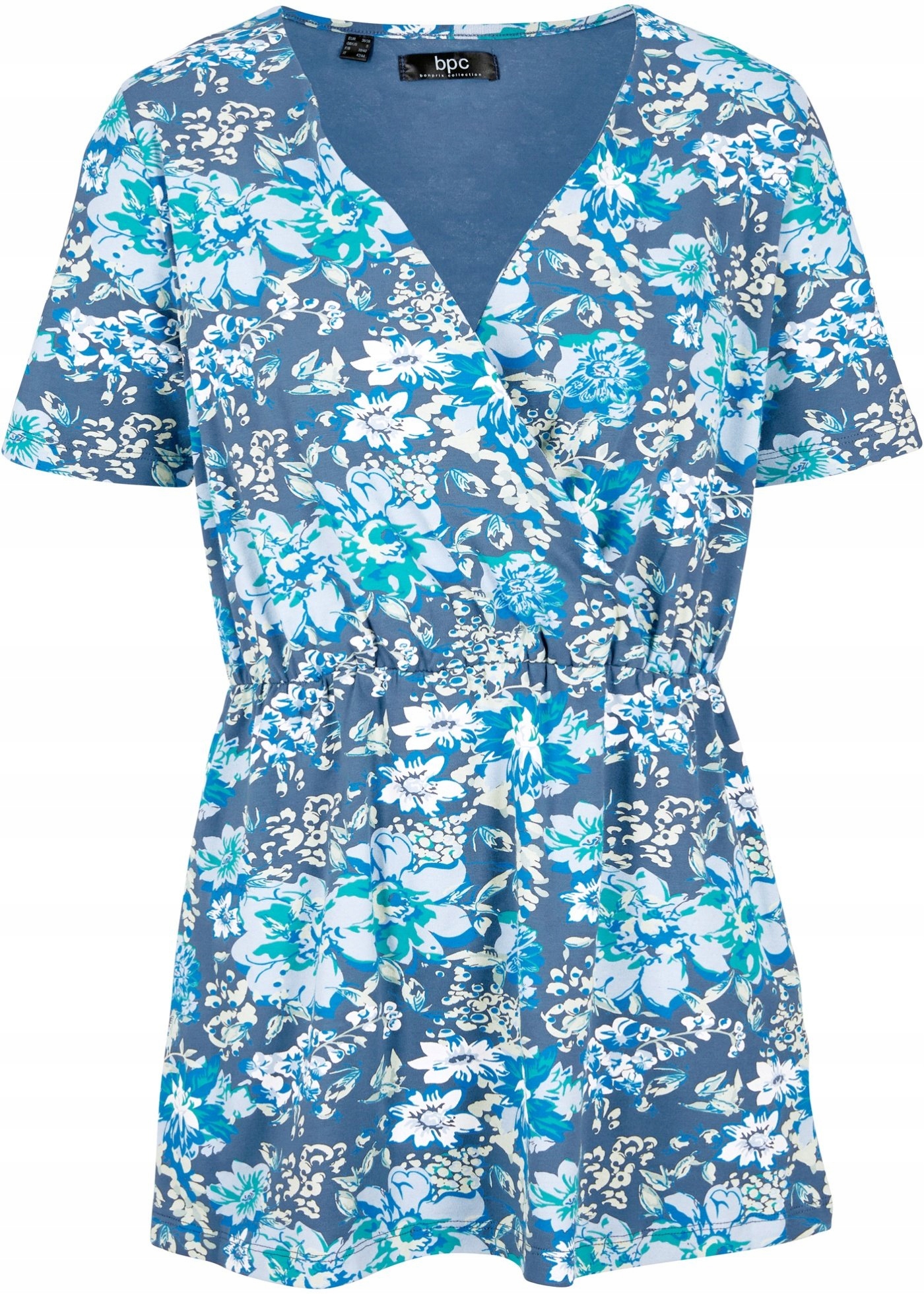 

(41/999) Bpc Bluzka Z Kopertowym Dekoltem 48/50