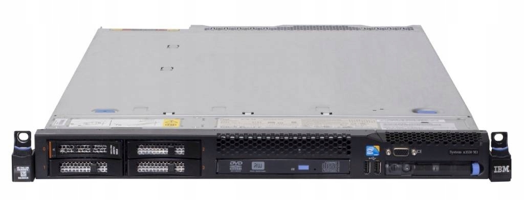 IBM X3550 M3 2X4C X5687 3,6GHZ 16GB 2X600GB 4X2,5