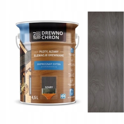 

Drewnochron Impregnat Extra 4,5L Szary