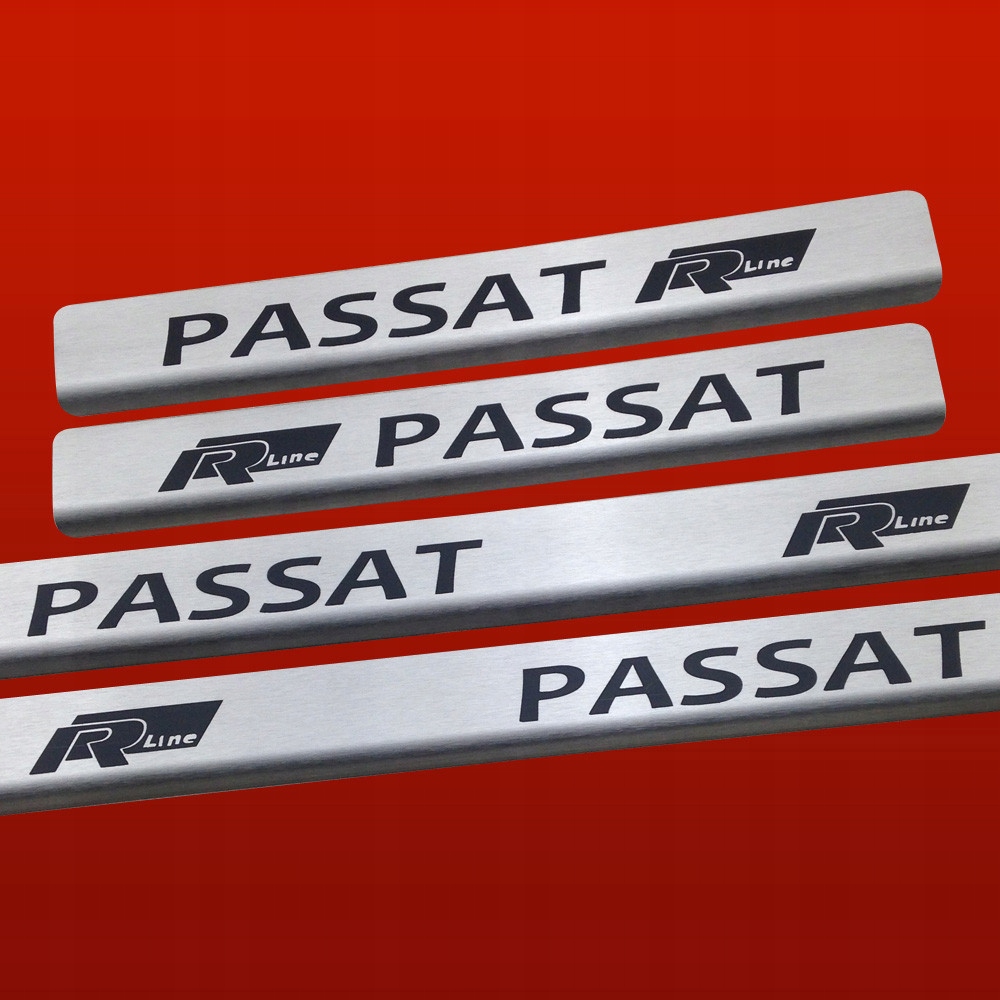 VOLKSWAGEN PASSAT B8 Nakładki progowe PASSAT RLINE 304 stal nierdzewna Napi Producent inny