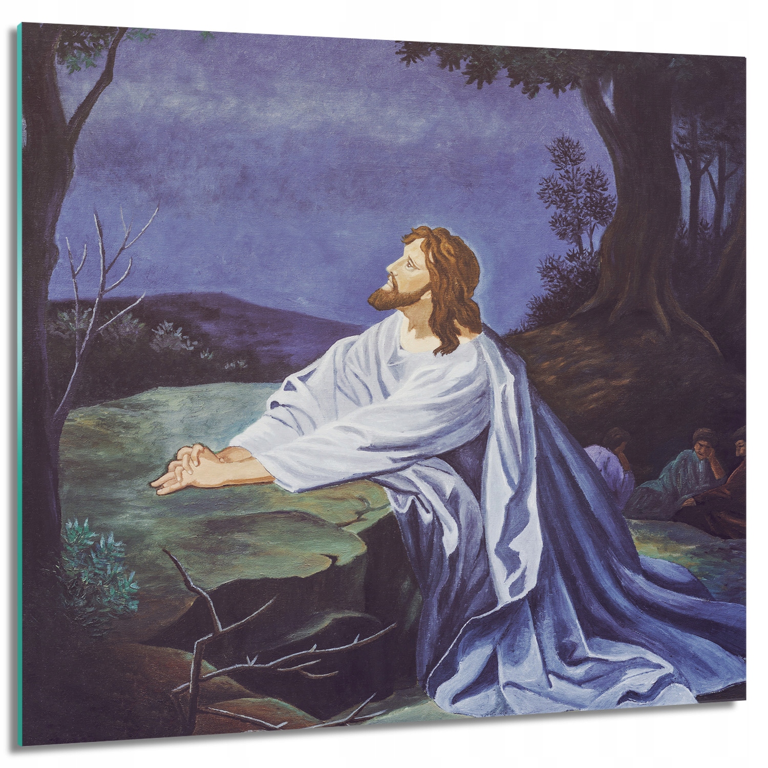 

Obraz na szkle ścienny Modlitwa ogród Jezus 60x60