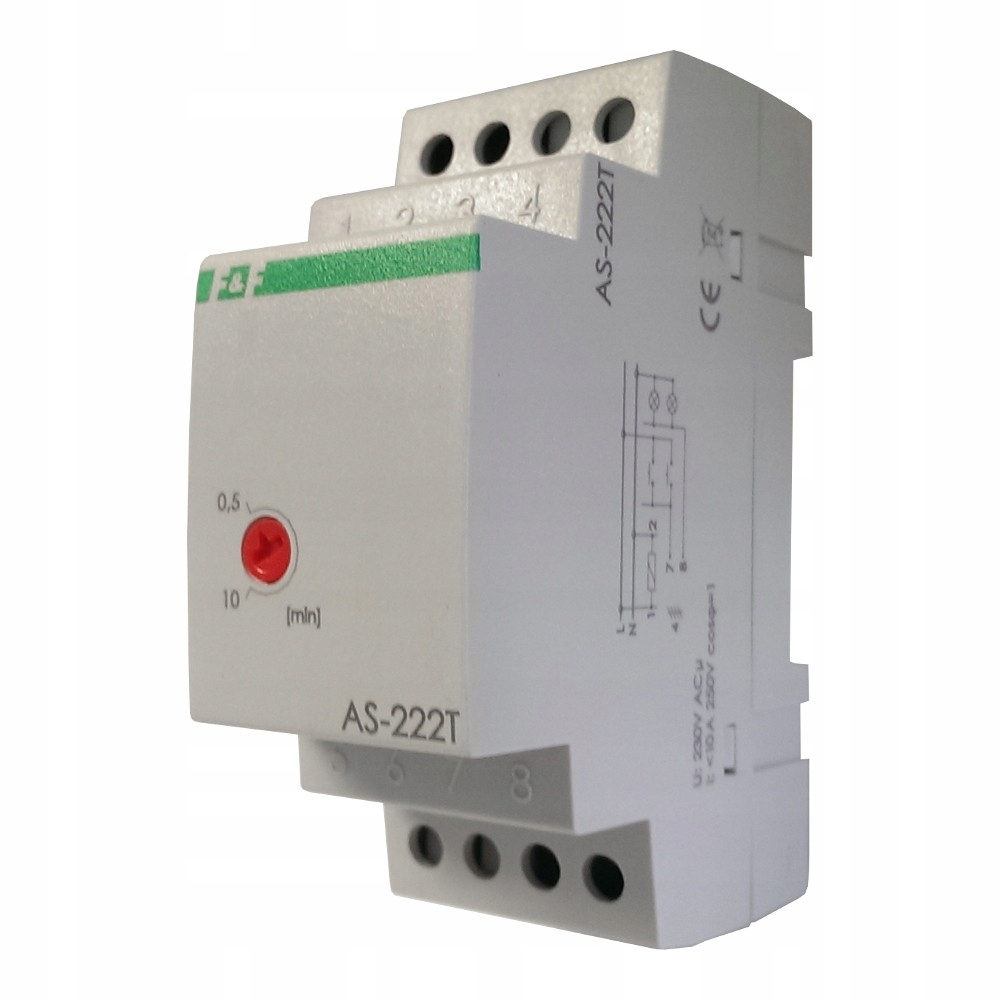 Schodišťový automat AS-222T 10A F&f 2129