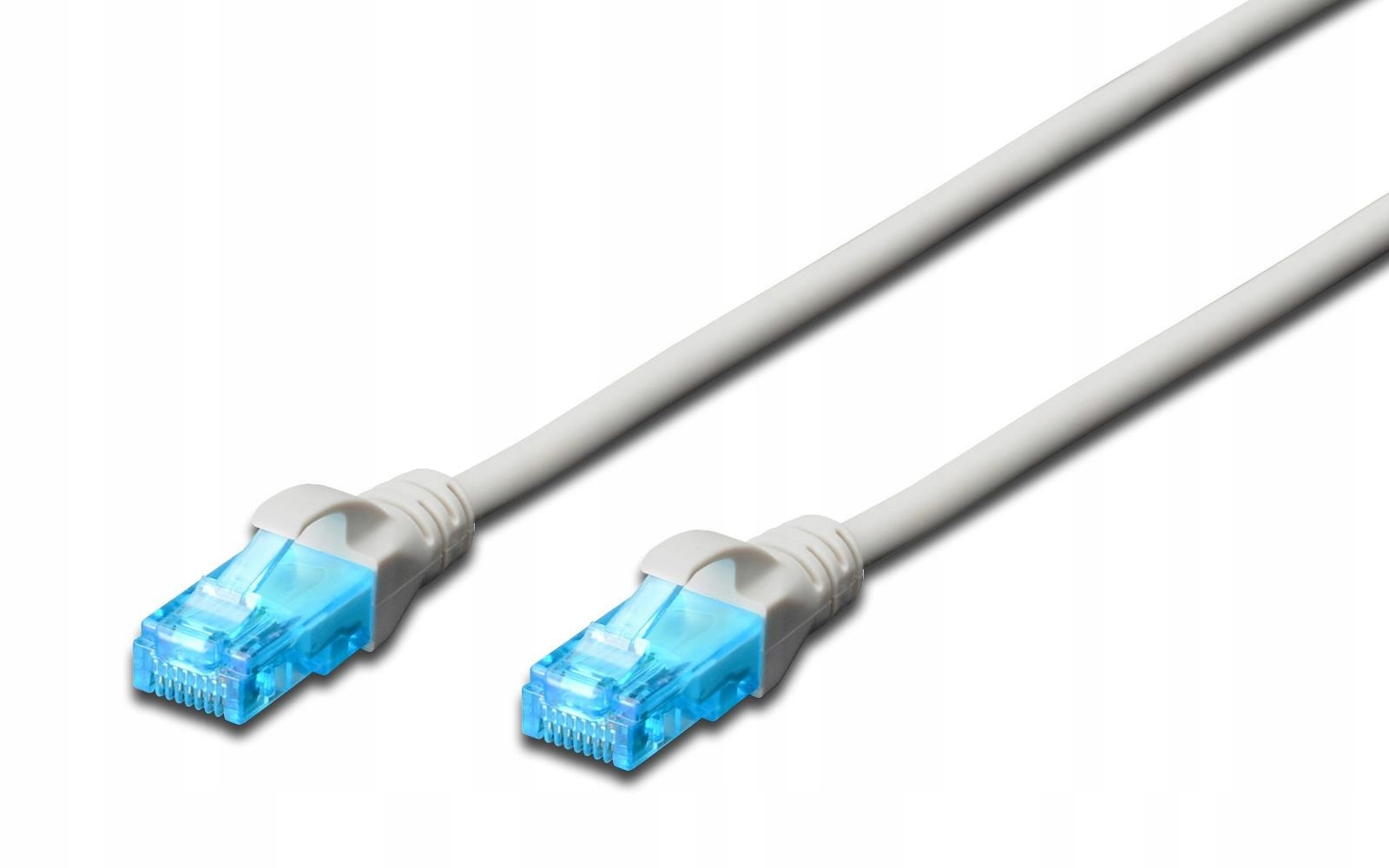 Patchcord Digitus Utp kat. 5e 2m Pvc biały