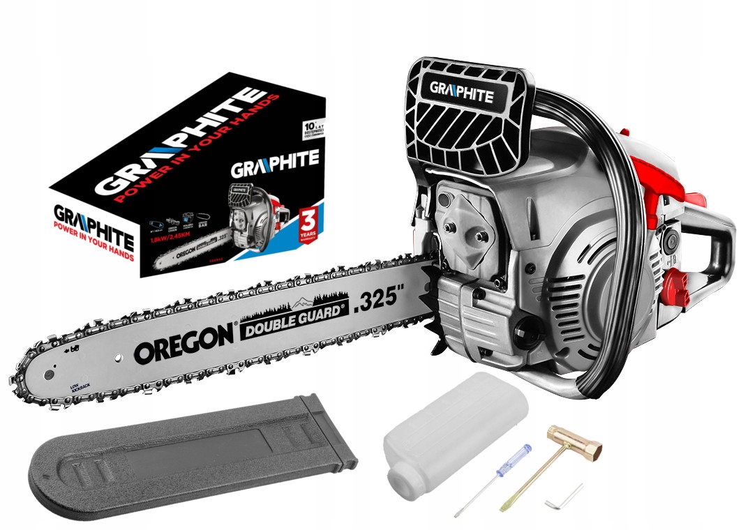 

58G943 Pilarka Piła Spalinowa 2,45KM Graphite Olej