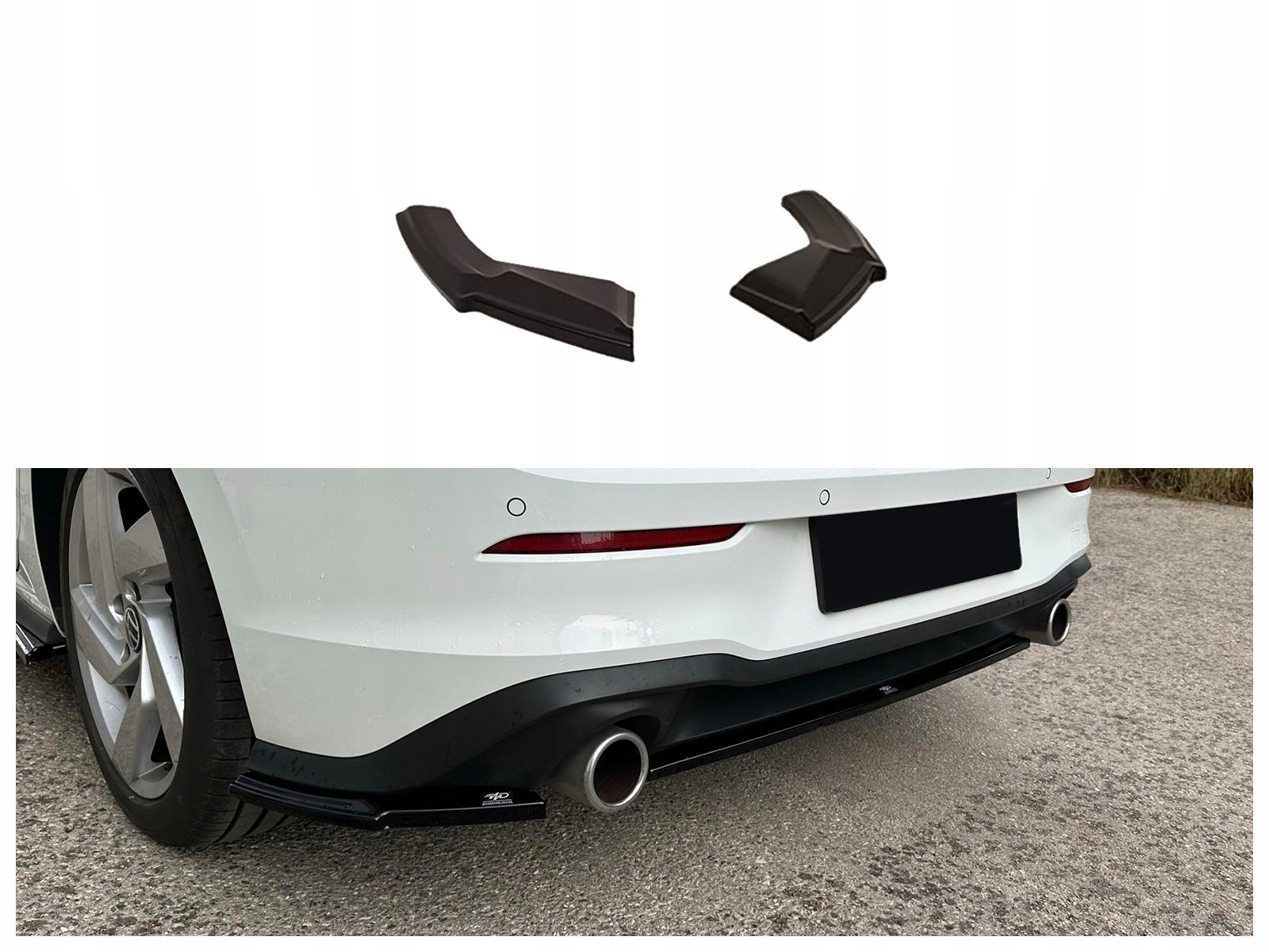 Kryt zadního nárazníku difuzér pro Volkswagen Golf CD VIII 2019- Hb