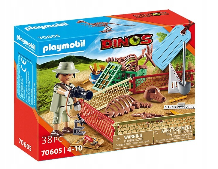 

Playmobil Dinos 70605 Paleontolog klocki