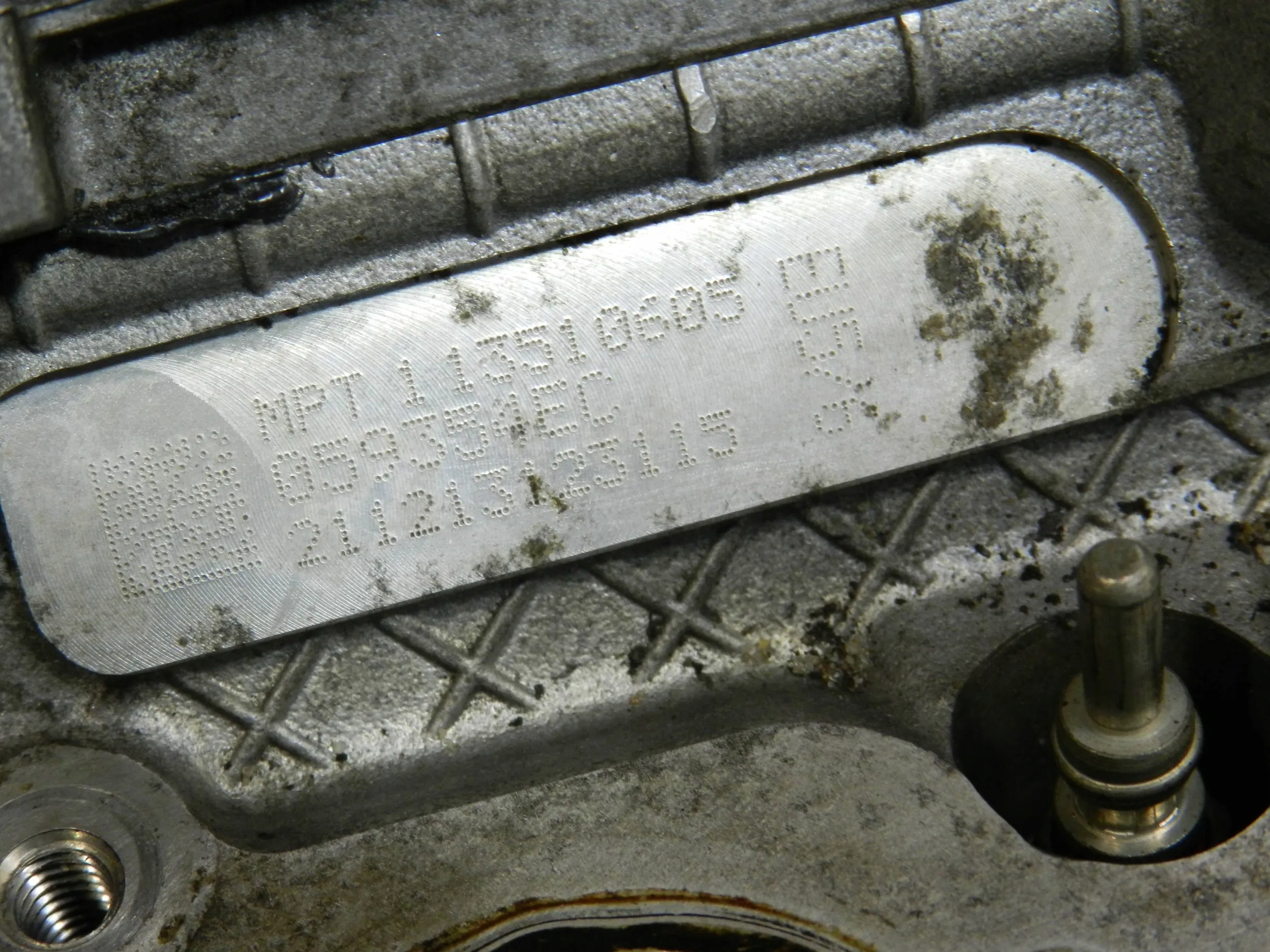 VW Phaeton head. of the engine 059354EC CEX