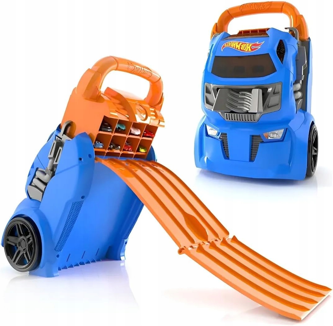 Hot Wheels Walizka Na 20 Samochodów Z Torami HWCC14 Nowy Zestaw