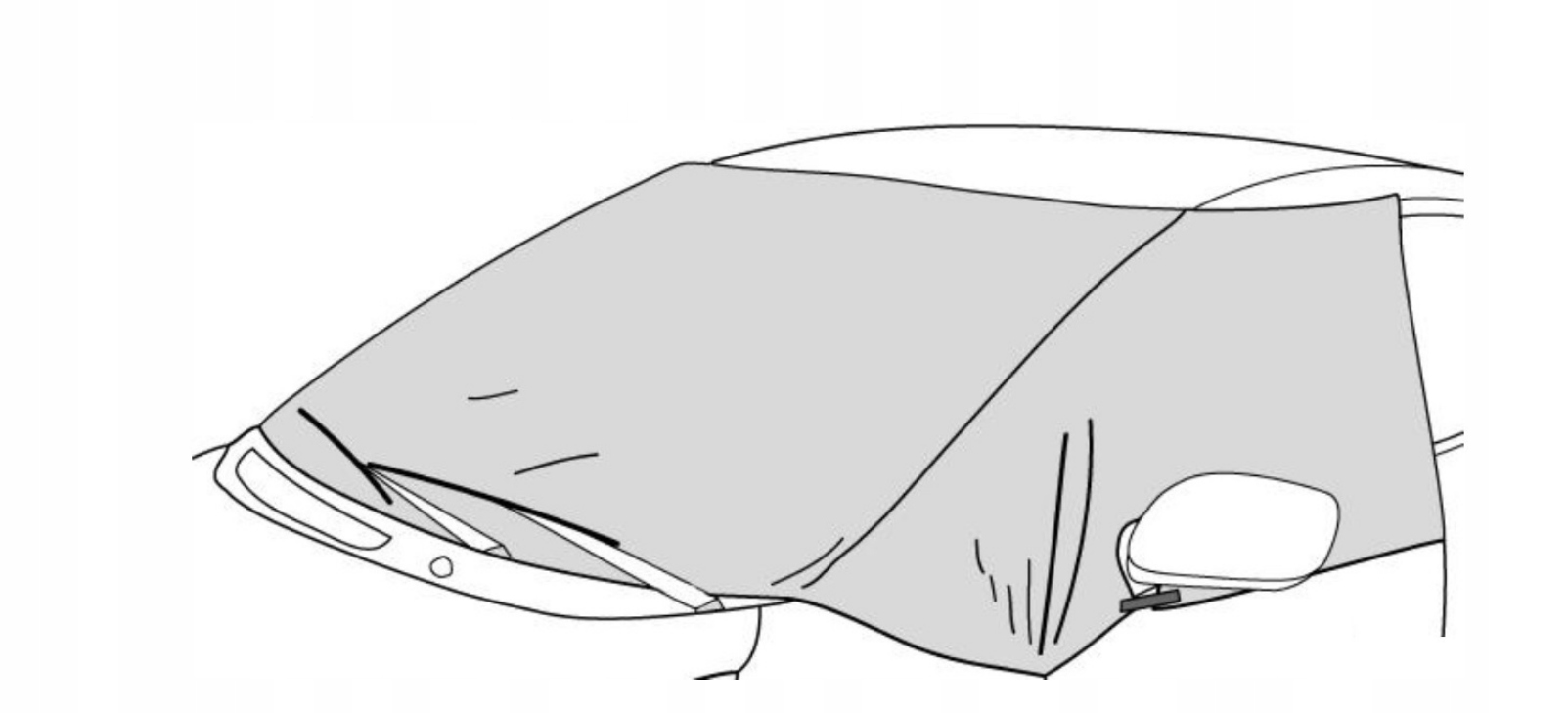 Hyundai Tucson (2021-) Osłona przed słońcem lodem