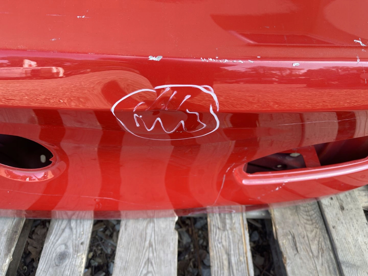 BMW X4 G02 2018 - trunk door cover rear boot rear part