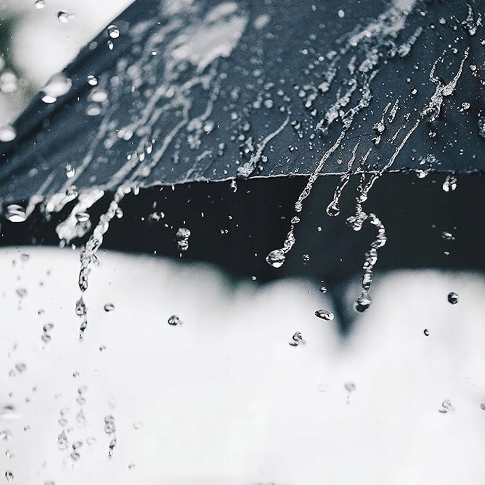 UMBRELLA STORM-PROOF,POCKET UMBRELLA WITH AUTOMATIC OPEN-CLOSE BLACK 105CM Wzór dominujący bez wzoru