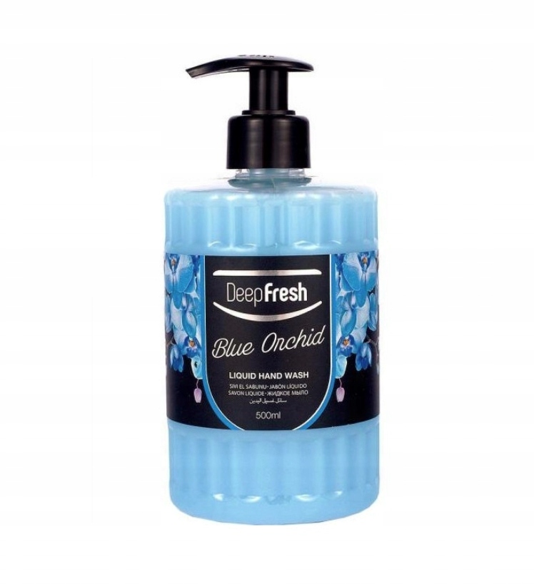 MYDŁO W PŁYNIE DF Z DOZOWNIKIEM NIEBIESKA ORCHIDEA 500ml