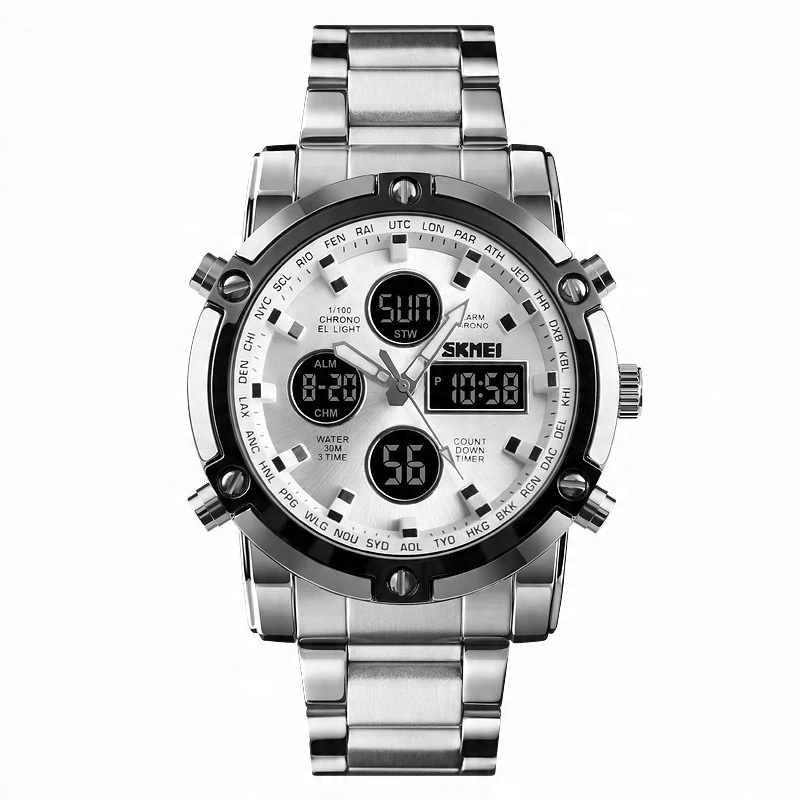 

Męski Zegarek Skmei Bransoleta Led Timer 4 Kolory