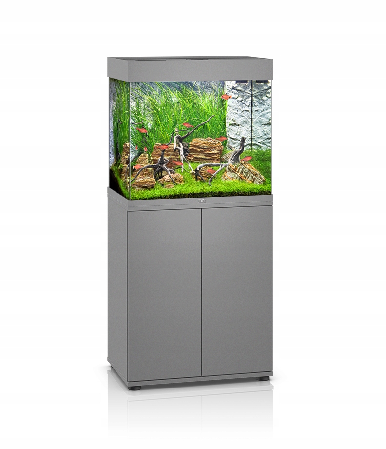 Levně Akvarijní set Juwel Lido 120 Led šedá skříňka