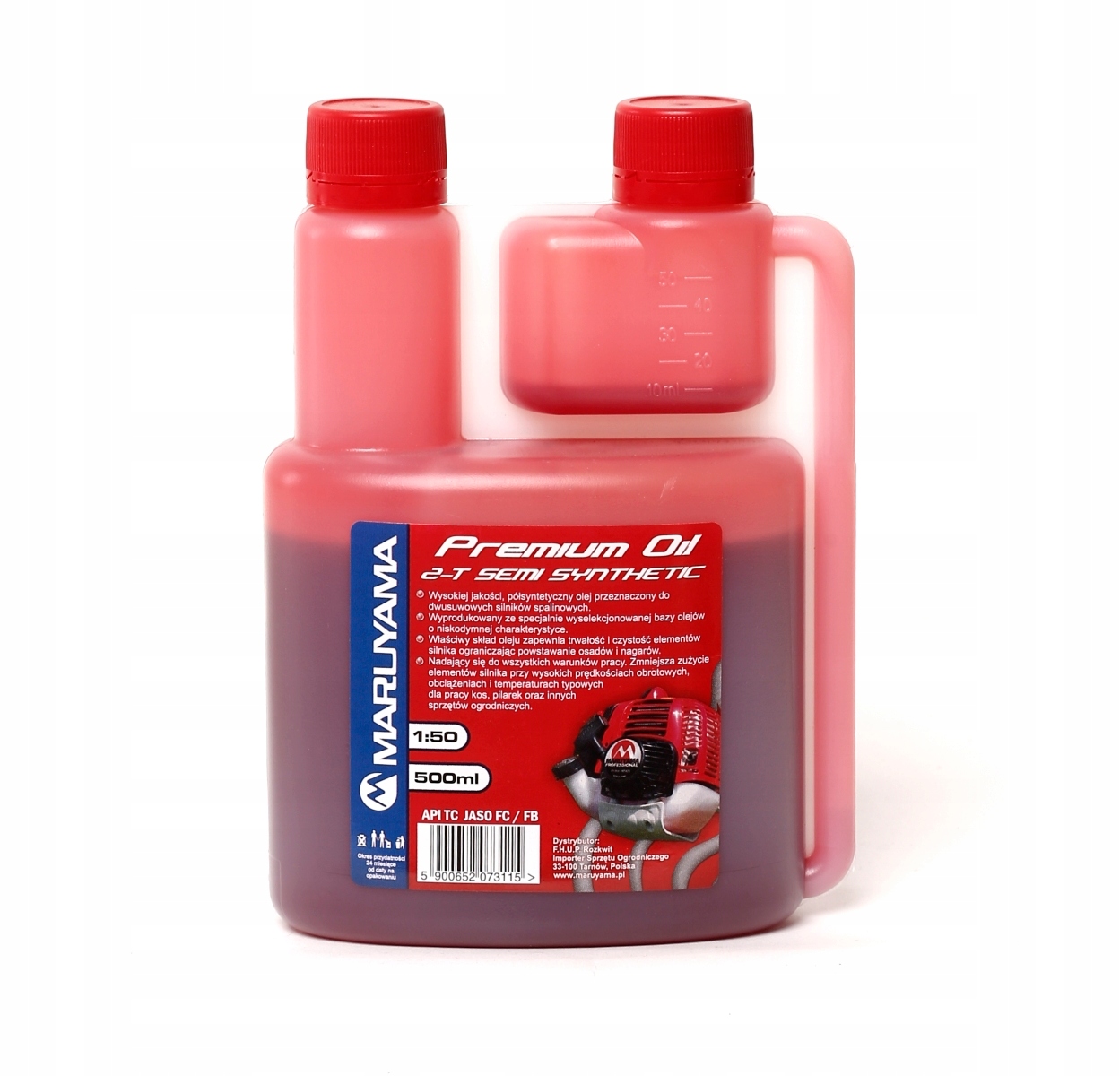 

Olej Do Silników Dwusuwowych Maruyama 0,5L Premium