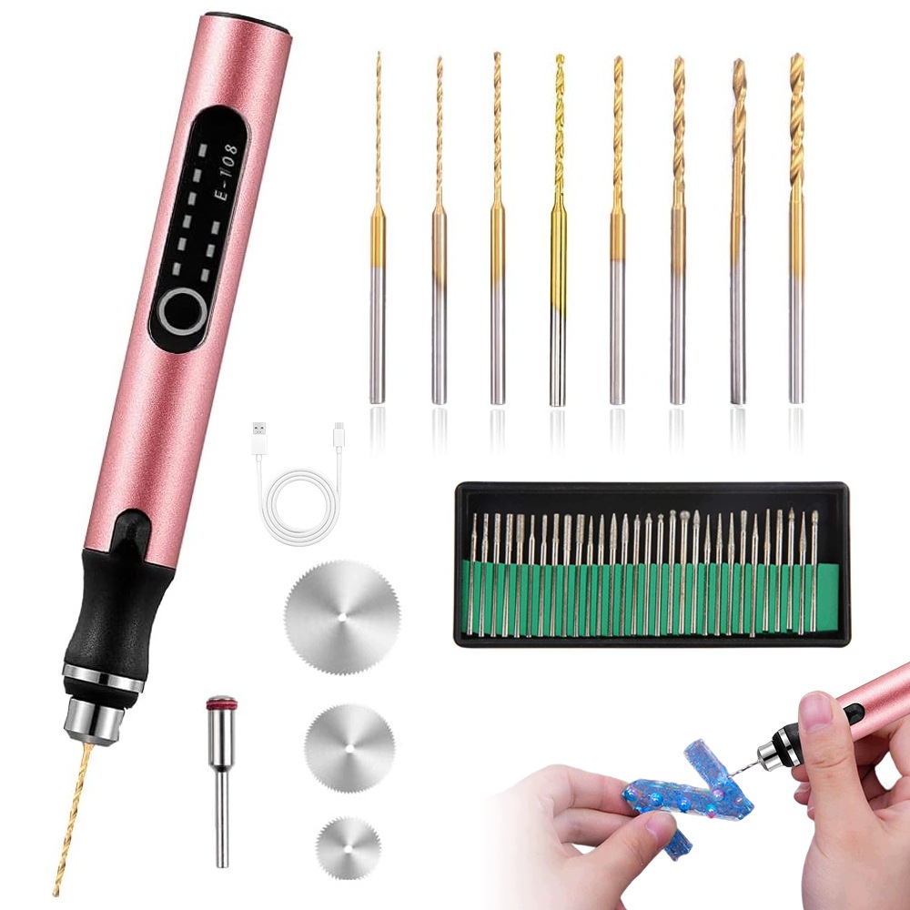 Mini Kompaktní Elektrická Vrtačka 10W Sada Vrtáků Pro Diy Bižuterii