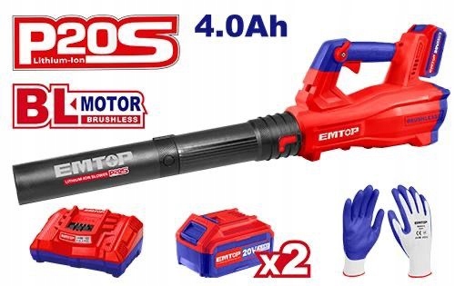 Akumulátorový fúkač Emtop 3 kg ELAB204282