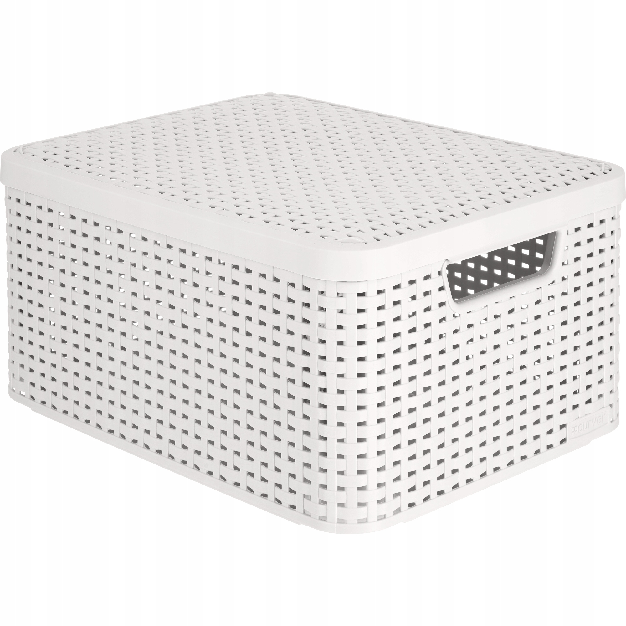 CURVER KOSZYK POJEMNIK ORGANIZER Z POKRYWKĄ 18L